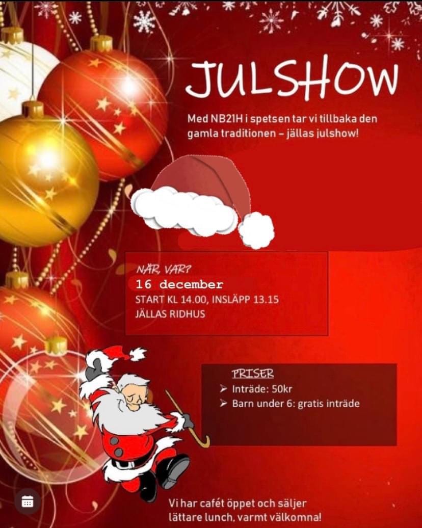 Julshow på Jällagymnasiet